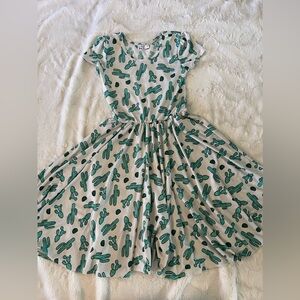 Dot Dot Smile Cactus Twirl Dress size 11